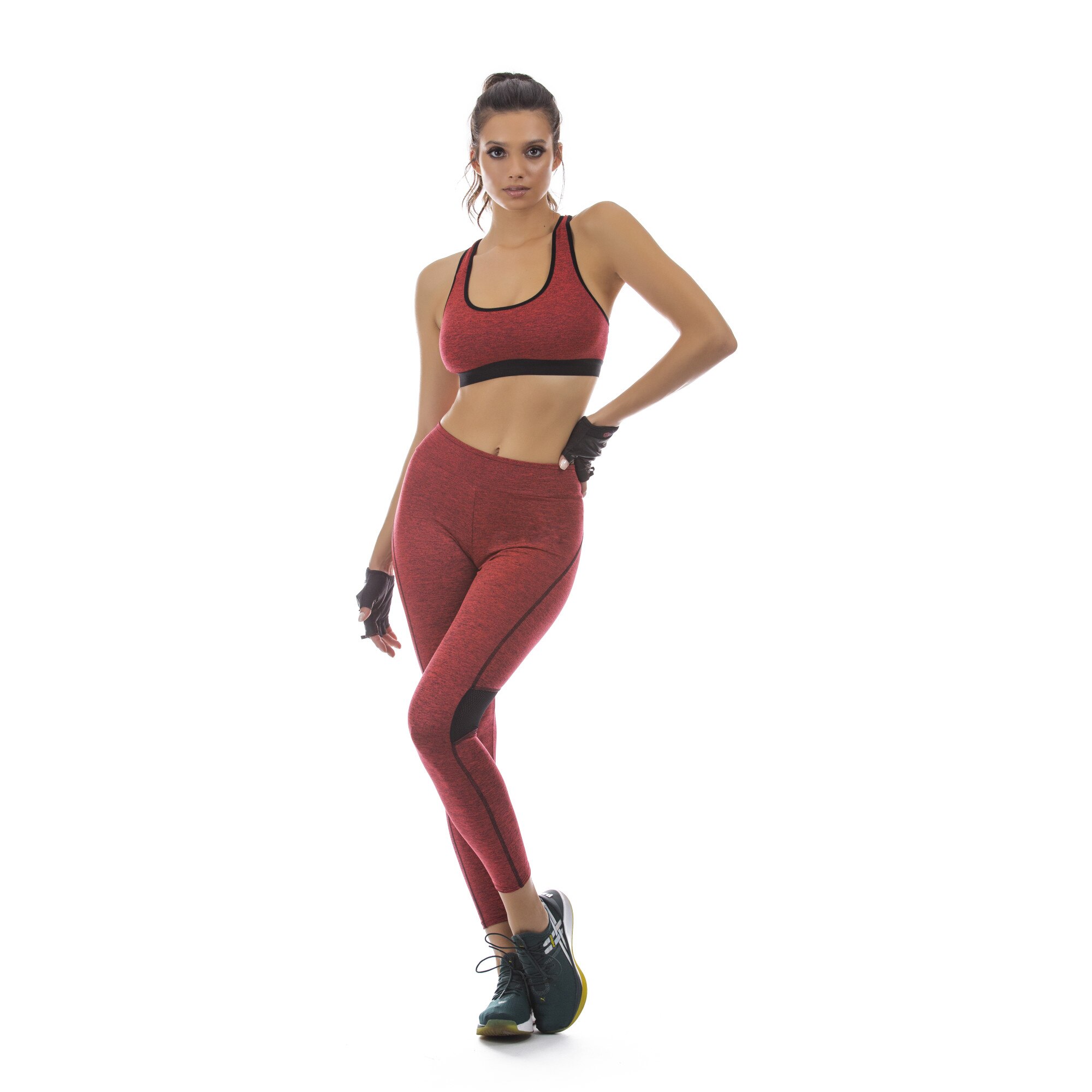 Bustiera sport dama BU09, ORG, Uniconf , XL