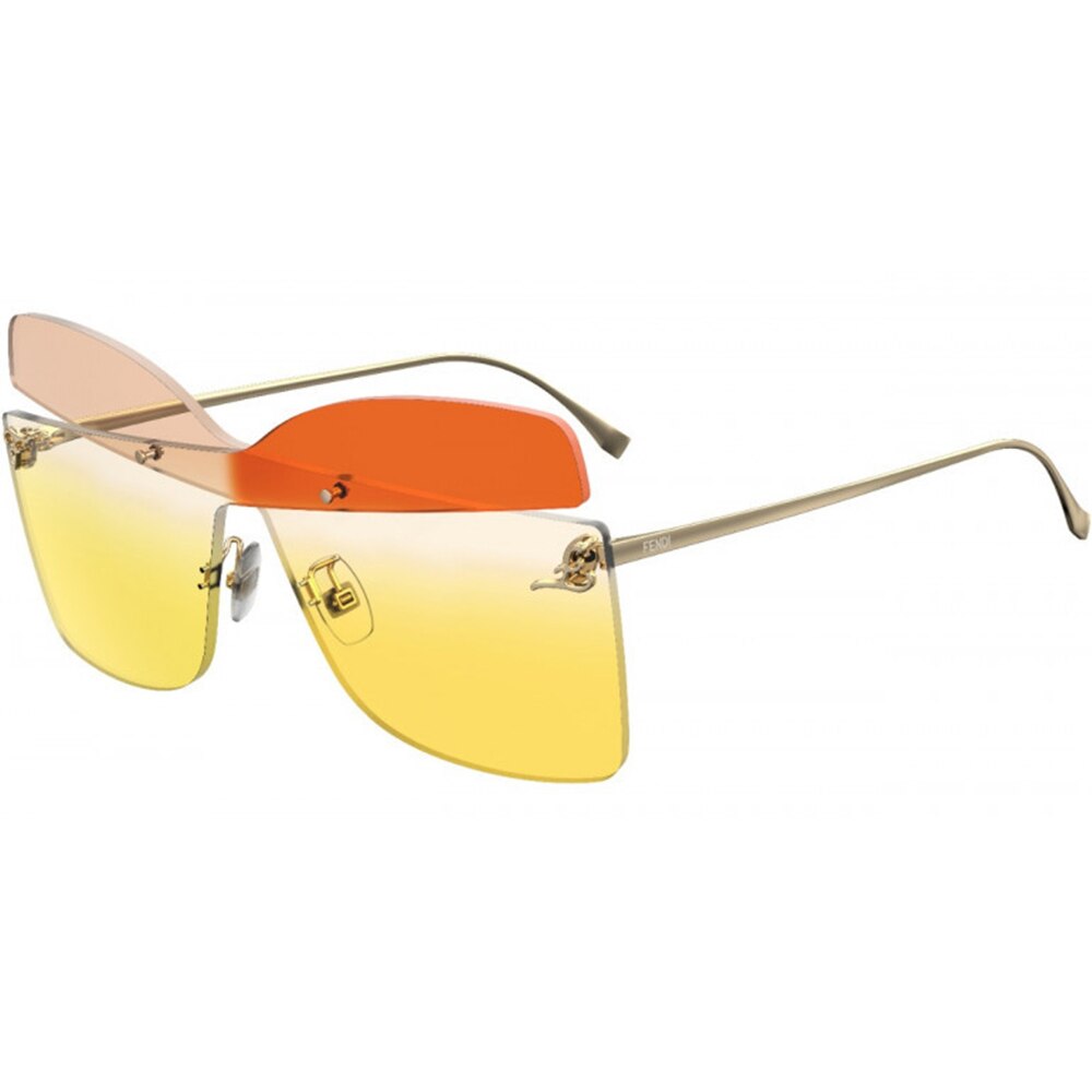 Ochelari de soare Fendi FF0399/S 6R2 06, Roz, 99 mm