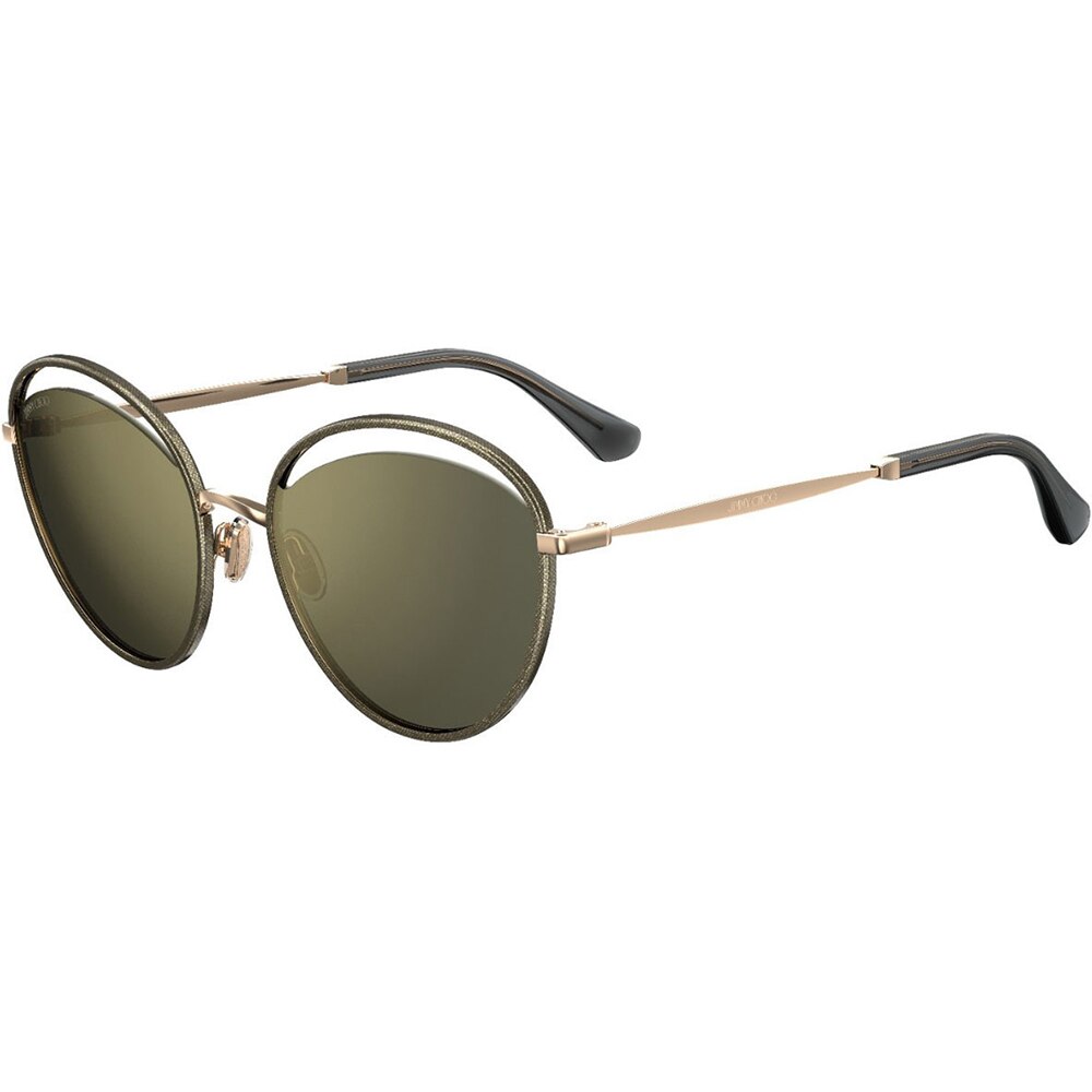 Ochelari de soare Jimmy Choo MALYA/S W8Q K1, Auriu, 59 mm