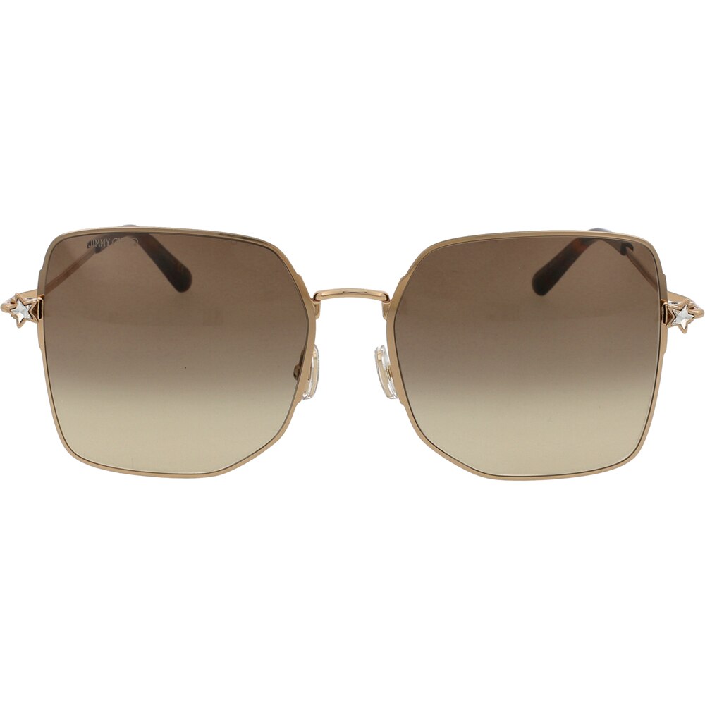 Ochelari de soare Jimmy Choo TRISHAGSK J5GHA, Auriu, 58 mm