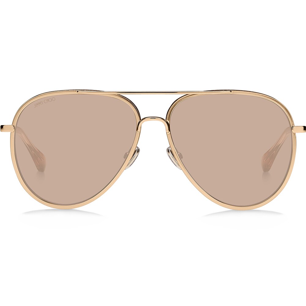 Ochelari de soare Jimmy Choo TRINY/S DDB 2S, Auriu, 59 mm