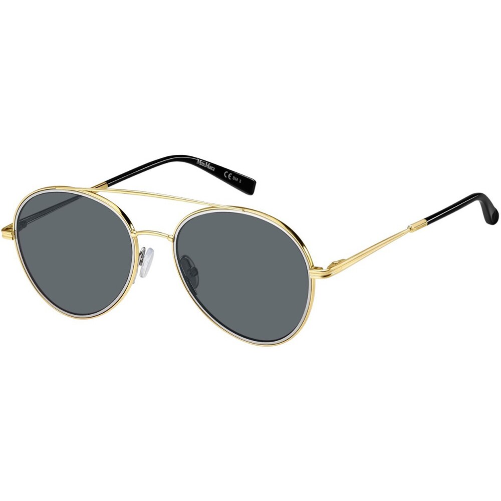 Ochelari de soare Max Mara MM WIRE II RHL IR, Auriu, 54 mm