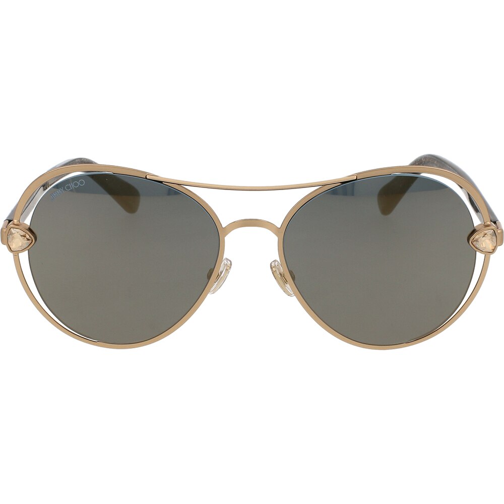 Ochelari de soare Jimmy Choo SARAH/S W8QJO, Auriu, 56 mm