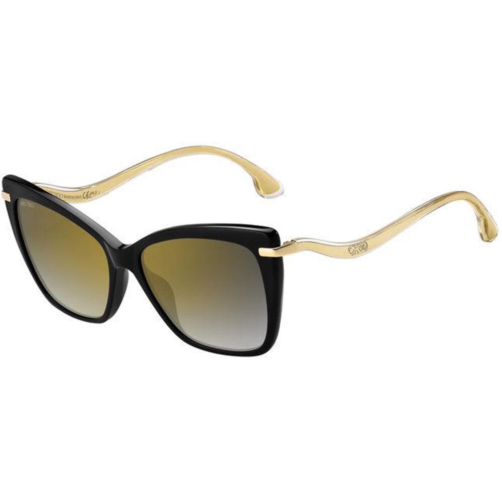 Ochelari de soare Jimmy Choo SELBY/G/S 807 M9, polarizati, Negru, 57 mm