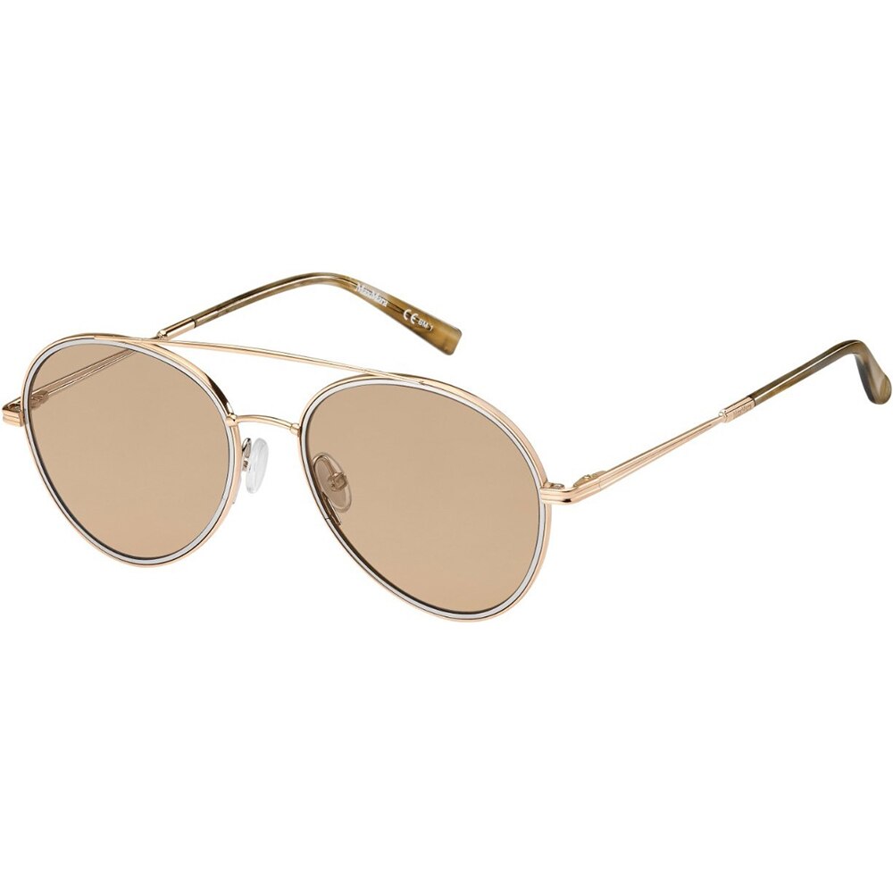 Ochelari de soare Max Mara MM WIRE II 83I 70, Auriu, 54 mm