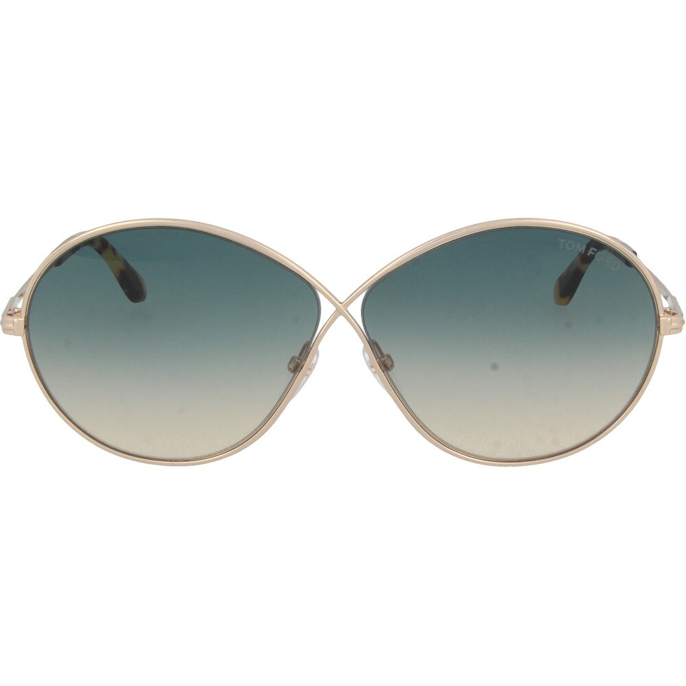 Ochelari de soare Tom Ford FT0564 28P, RANIA, Auriu, 64 mm