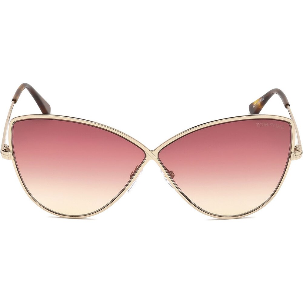 Ochelari de soare Tom Ford FT0569 28T, Auriu, 65 mm