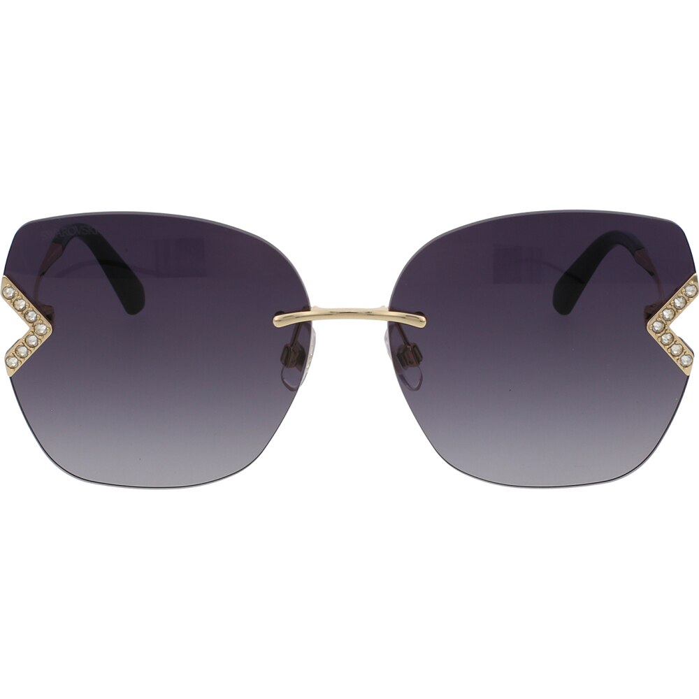 Ochelari de soare Swarovski SK0306H 32B, Auriu, 62 mm