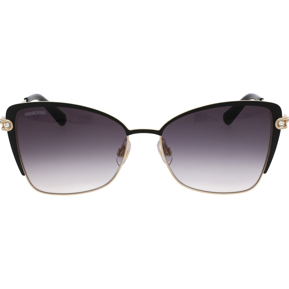 Ochelari de soare Swarovski SK0314 02B, Negru, 56 mm