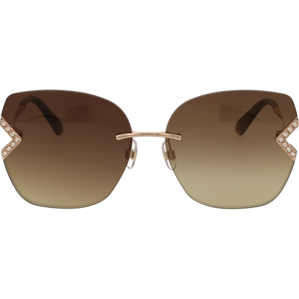 Ochelari de soare Swarovski SK0306H 28G, Auriu, 62 mm