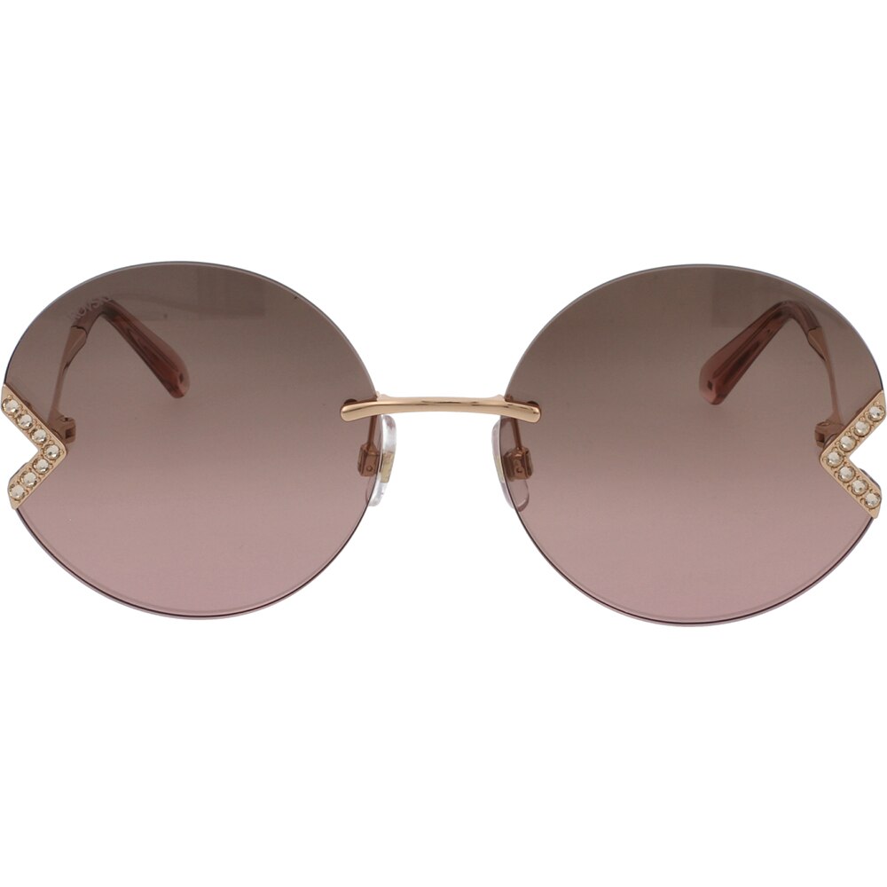 Ochelari de soare Swarovski SK0307 28G, Auriu, 60 mm