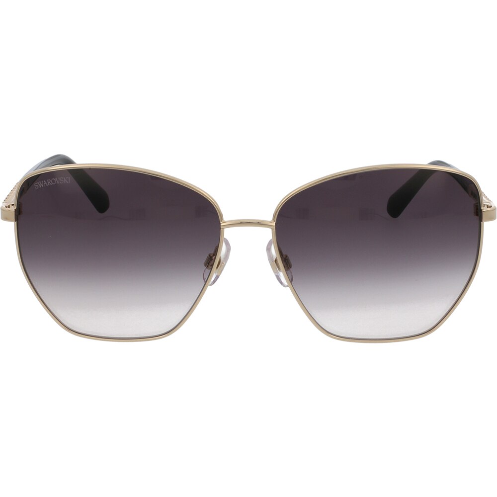 Ochelari de soare Swarovski SK0311 32B, Auriu, 58 mm