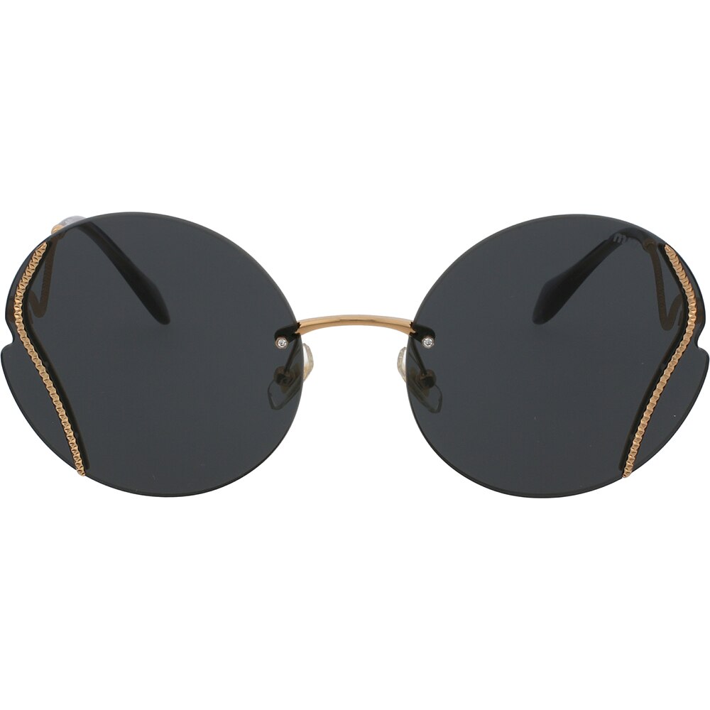 Ochelari de soare de dama Miu Miu MU50XS 7OE5S0, Auriu, 61 mm