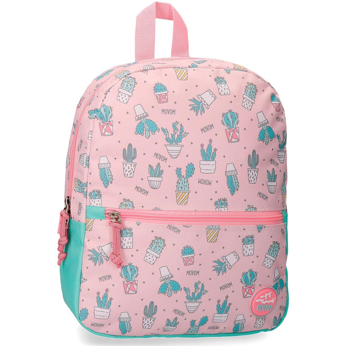 Rucsac scoala Movom Cactus, 32 x27x10cm