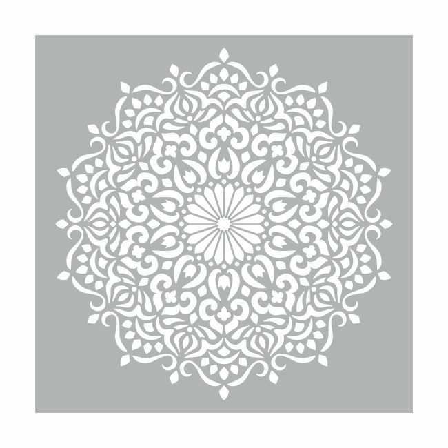 Sablon 590x590mm Refolosibil Mandala Life - SP108