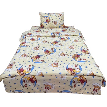 Lenjerie pat single, pentru saltea de 90cm,  Lenjerie pat single, pentru saltea de 90cm,