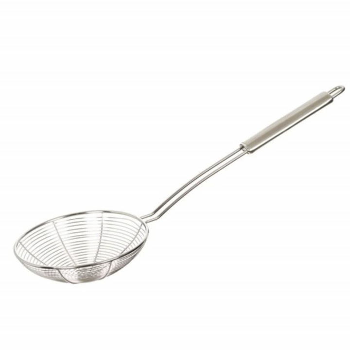 Paleta perforata metalica de bucatarie, 41 x 14 cm