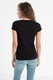 ARMANI EXCHANGE, Tricou slim fit de bumbac, Negru, Alb optic, XL