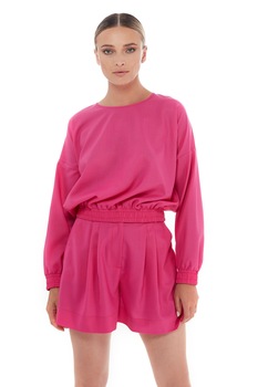 Bluza din lana, STYLAND, 369B226-45-S, Roz, S Bluza din lana, STYLAND, 369B226-45-S, Roz, S