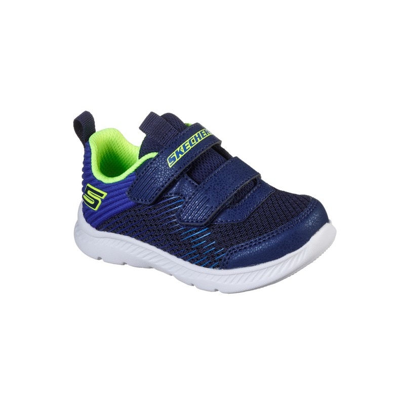 Pantofi copii Comfy Skechers Flex 2.0 Micro-Rush, Albastru inchis