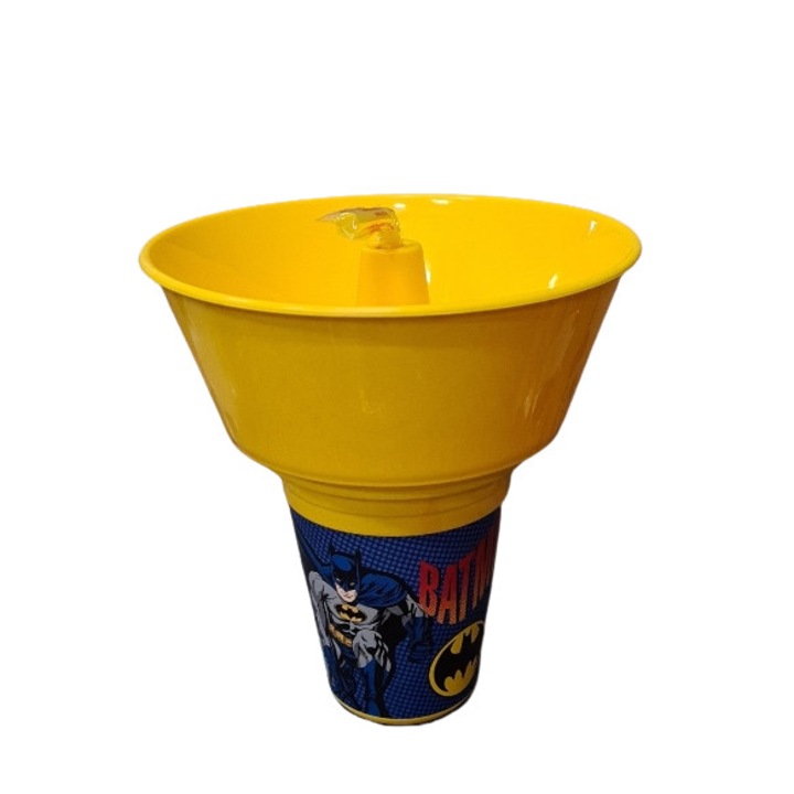 Tuffex Batman üdítő+snack kínáló, pohár és tál szett