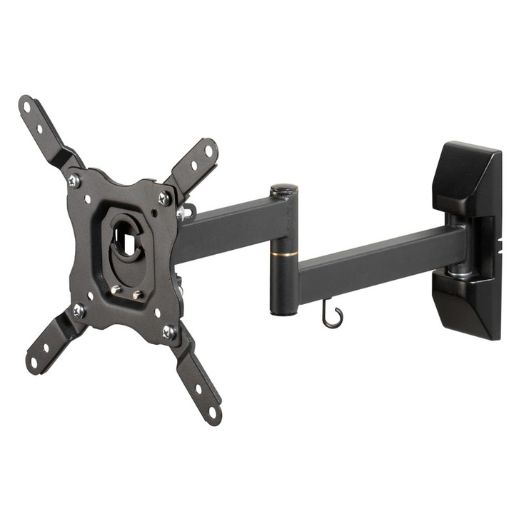 Стенна стойка за телевизор Vivanco, 109 см, 43'', Vesa 200, 25 кг, Черна