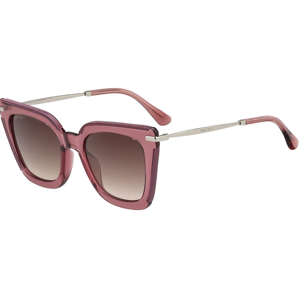 Ochelari de soare Jimmy Choo CIARA/G/S S5R HA, Visiniu, 52 mm