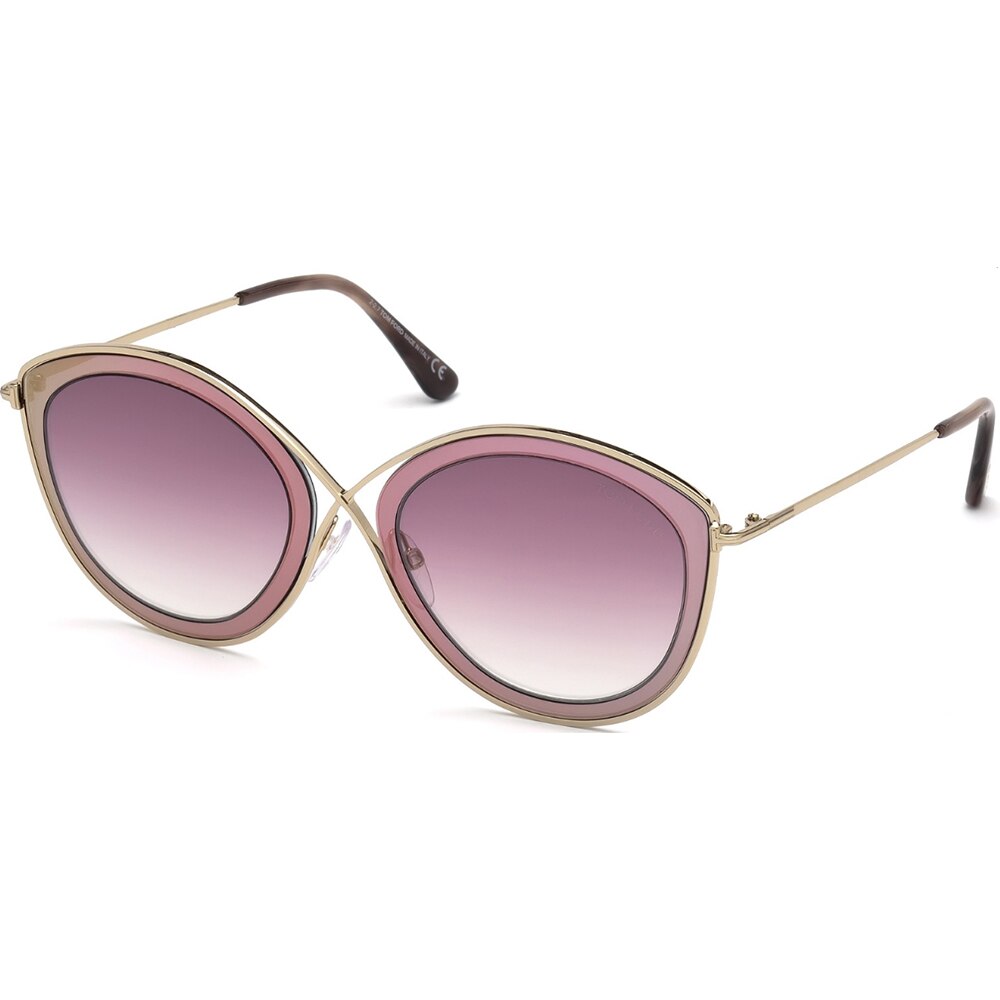 Ochelari de soare Tom Ford FT0604 77T, Violet, 55 mm