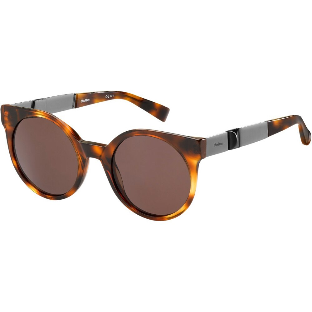 Ochelari de soare Max Mara MM STONE II OQB L3, Havana, 52 mm