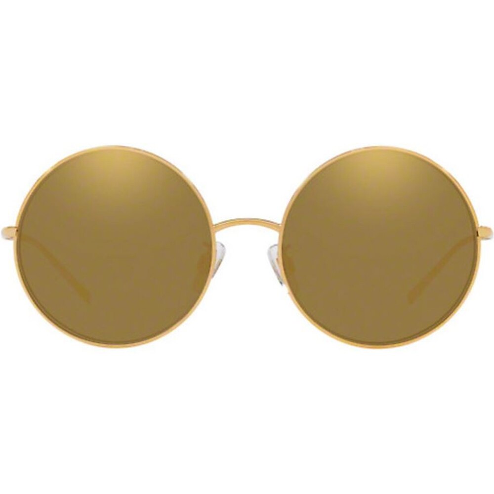 Ochelari de soare de dama Dolce&Gabbana DG2215K K02/F9, Auriu, 58 mm