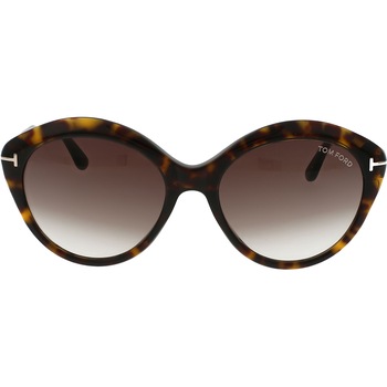 Ochelari de soare de dama Tom Ford FT0763 52K, MAXINE, Maro, 56 mm Ochelari de soare de dama Tom Ford FT0763 52K, MAXINE, Maro, 56 mm