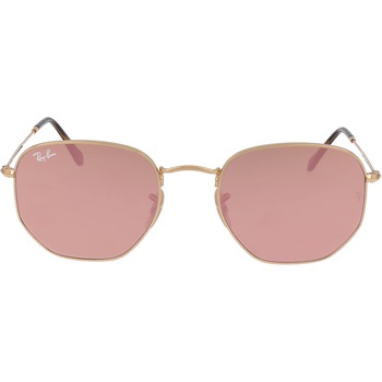 Ochelari de soare unisex Ray-Ban RB3548N 001/Z2, HEXAGONAL, Auriu, 54 mm Ochelari de soare unisex Ray-Ban RB3548N 001/Z2, HEXAGONAL, Auriu, 54 mm