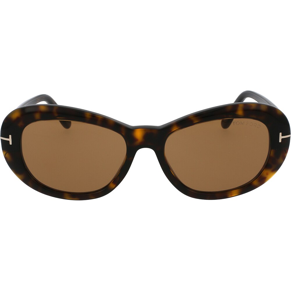 Ochelari de soare Tom Ford FT0819 52E, Havana, 54 mm