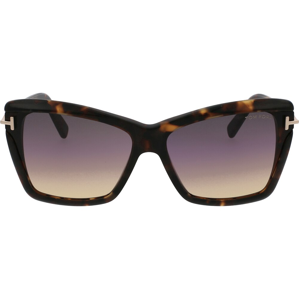 Ochelari de soare Tom Ford FT0849 55B, Havana, 64 mm