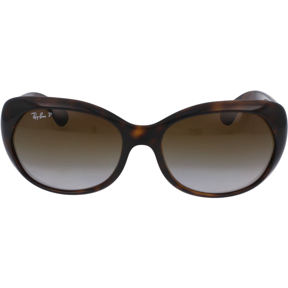 Ochelari de soare de dama Ray-Ban RB4325 710/T5, polarizati, Maro, 59 mm
