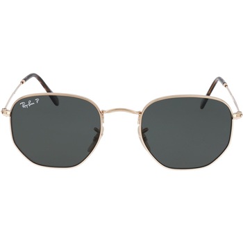Ochelari de soare unisex Ray-Ban RB3548N 001/58, HEXAGONAL, polarizati, Auriu, 51 mm Ochelari de soare unisex Ray-Ban RB3548N 001/58, HEXAGONAL, polarizati, Auriu, 51 mm