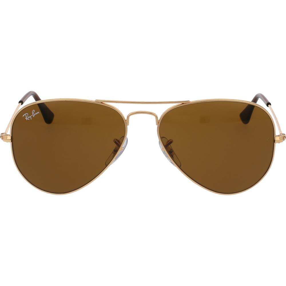 Ochelari de soare unisex Ray-Ban RB3025 001/33, AVIATOR, Auriu, 55 mm