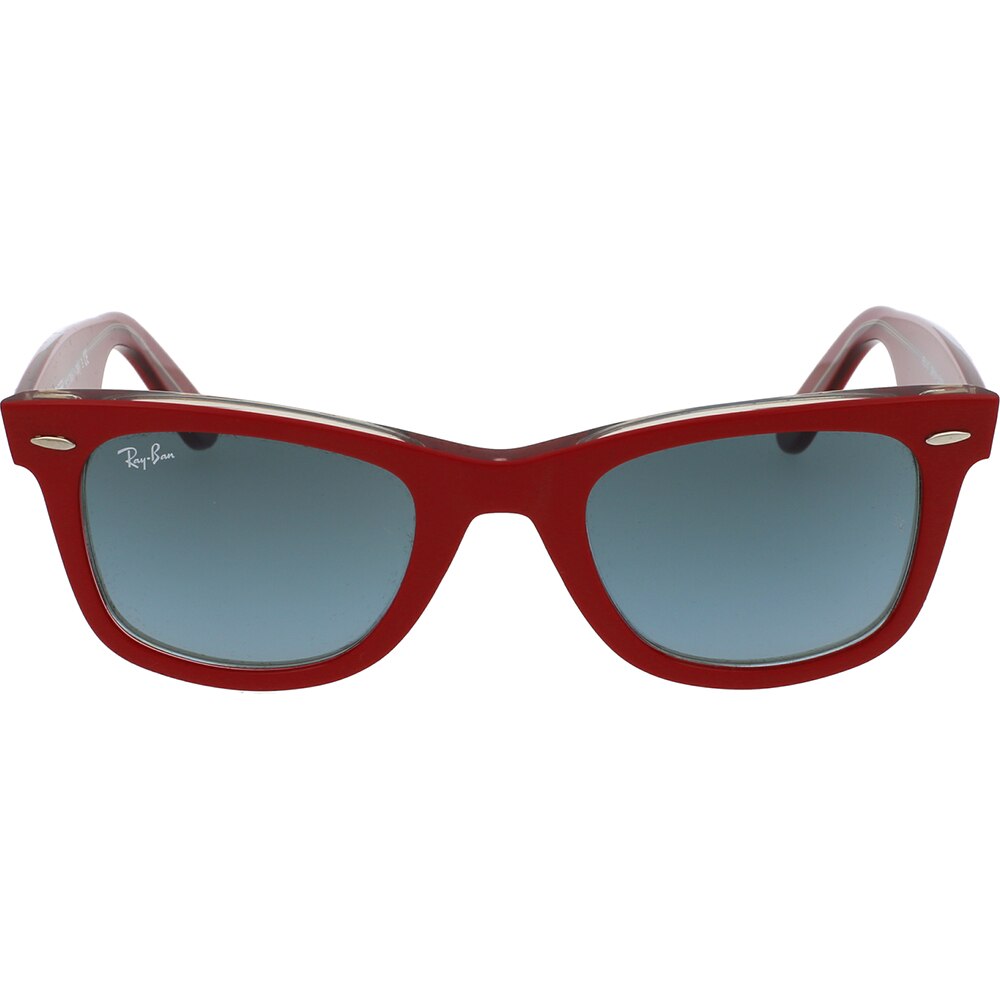 Ochelari de soare unisex Ray-Ban RB2140 12963M, WAYFARER, Rosu, 50 mm