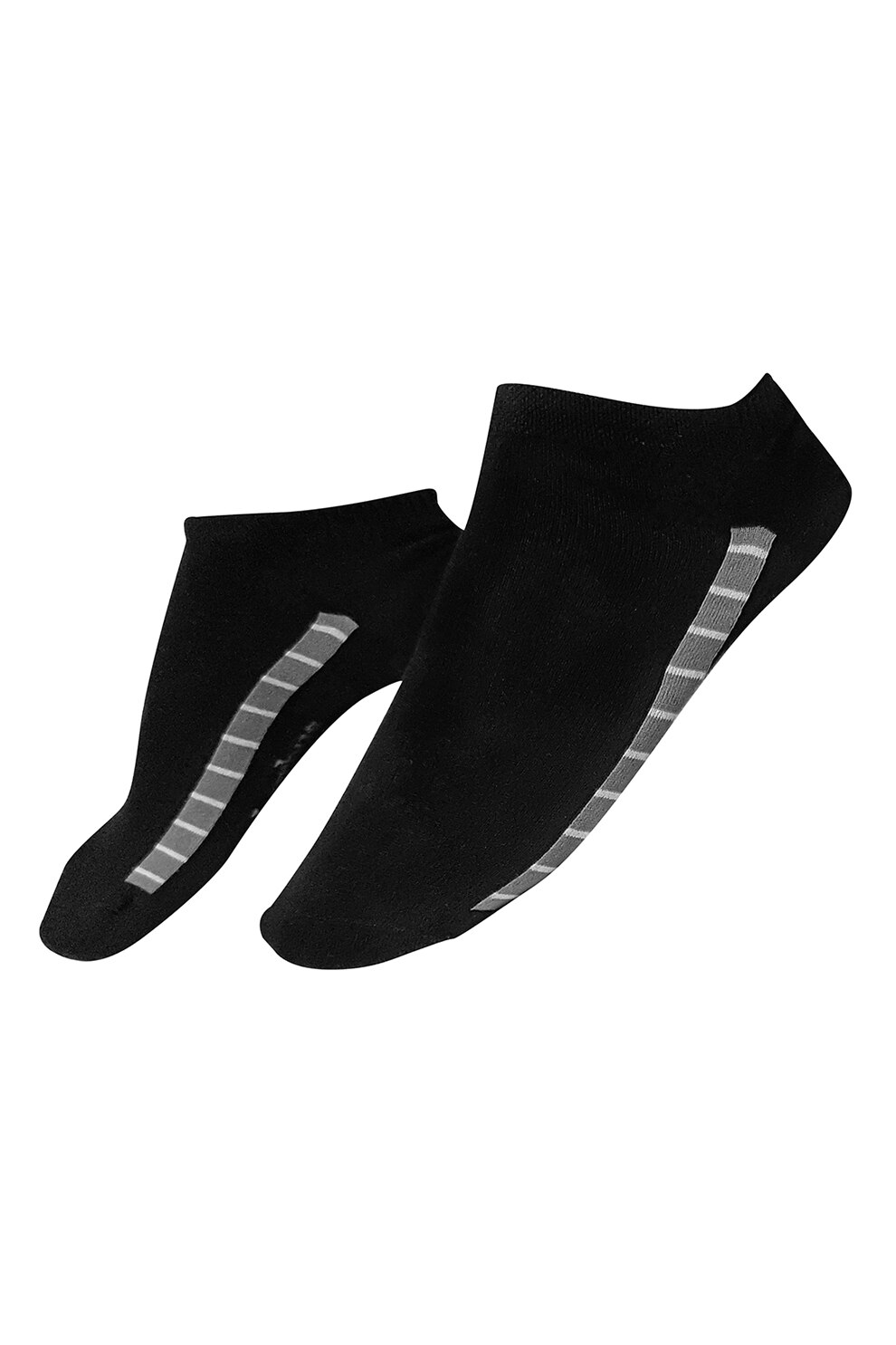 Bellinda, Set de sosete scurte - 2 perechi, Negru/Gri, 39-42