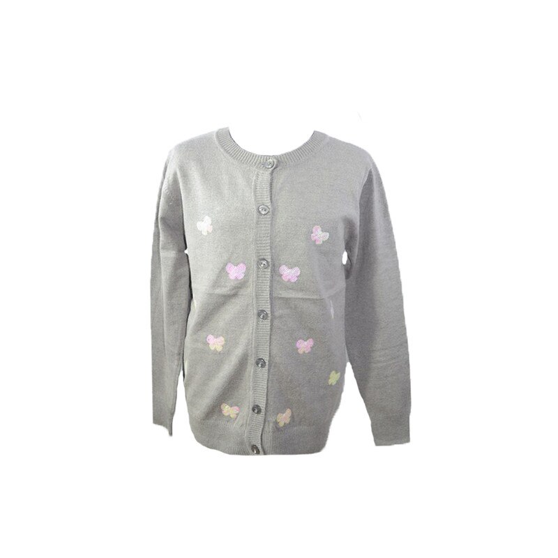 Cardigan cu maneca lunga pentru fete Happy House BL-283G, Gri 15924