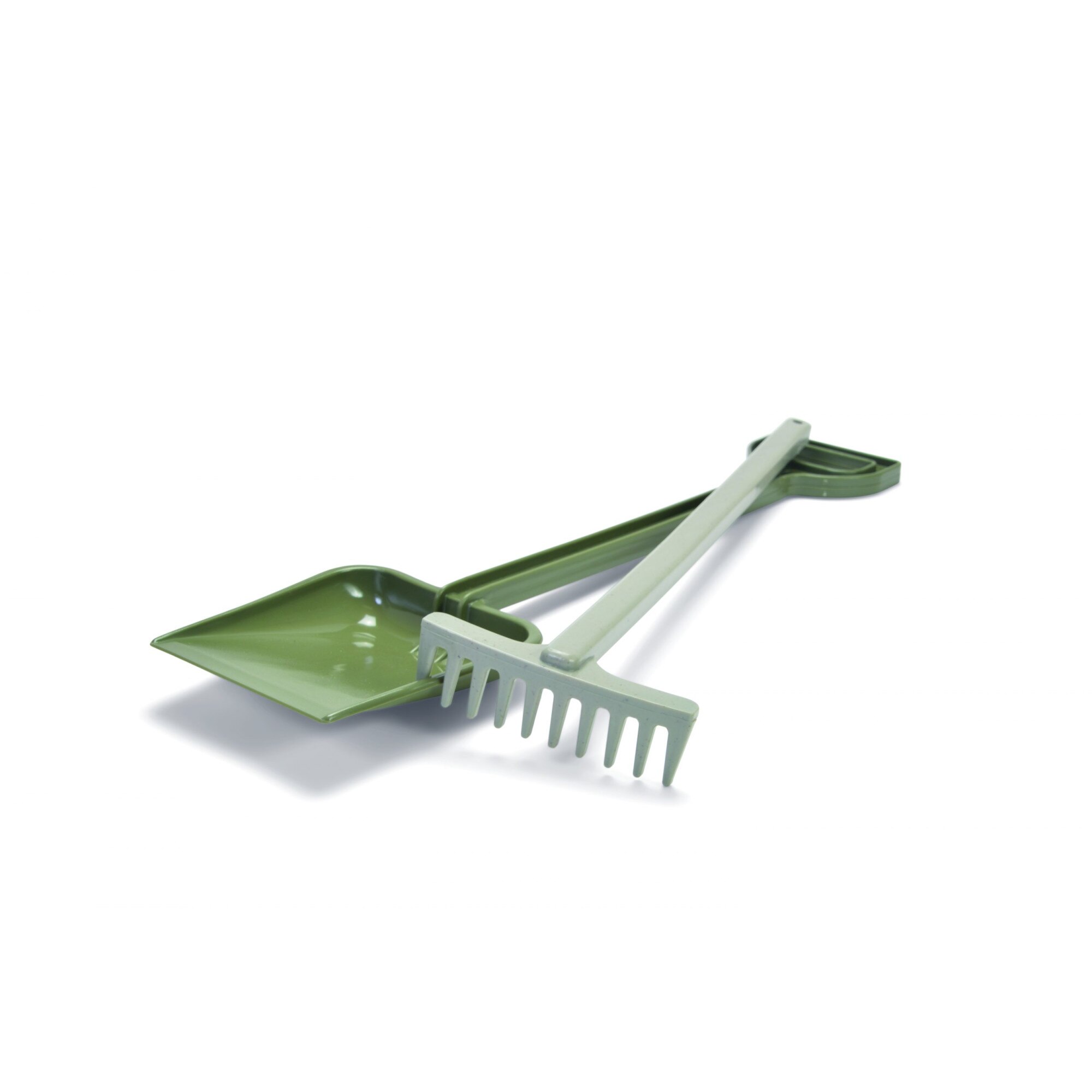 Set Lopata si Grebla Copii Gradina Green - Dantoy