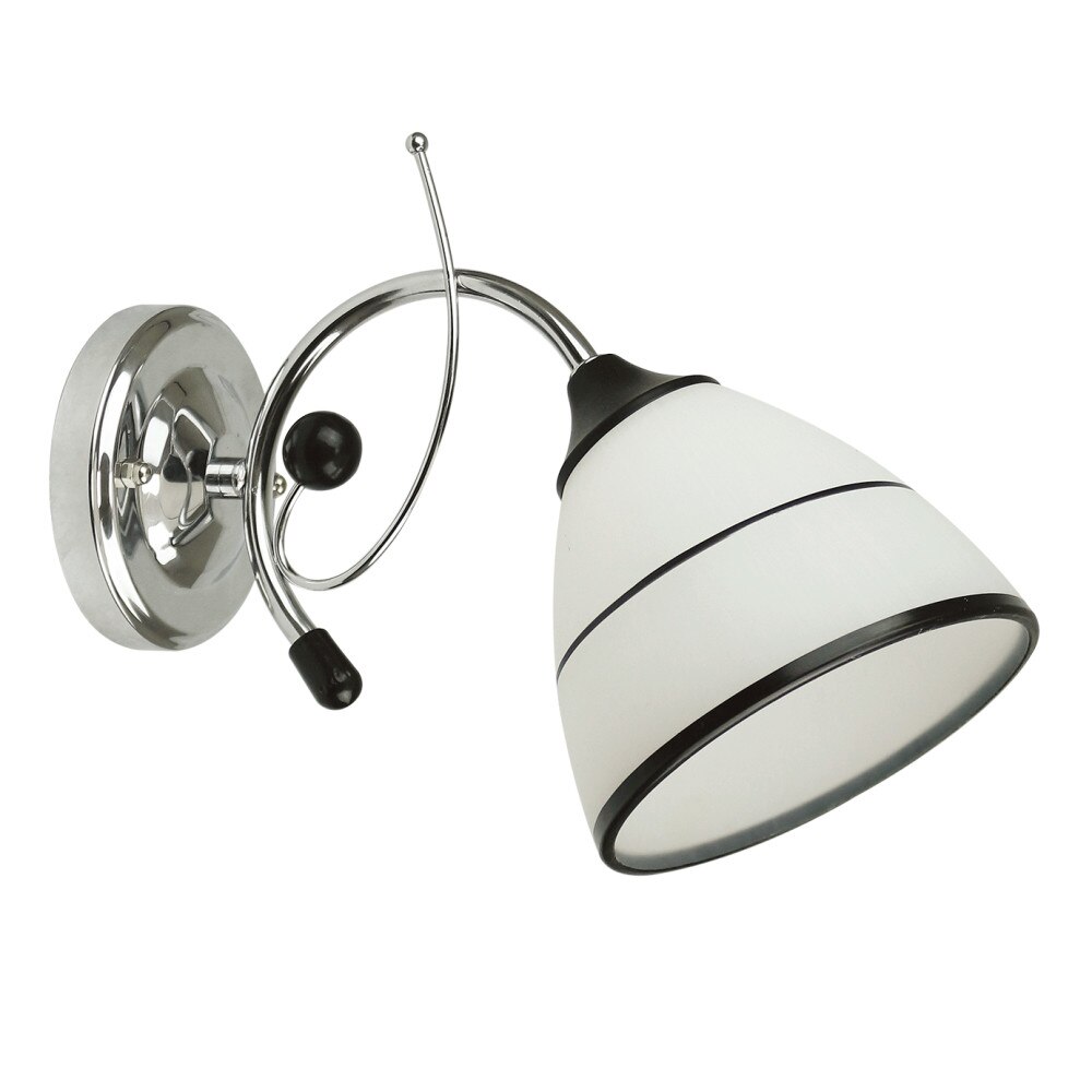 Aplica Interior Erste Dorya 1x60W Max E27 EL0034060 Culoare Crom si Negru