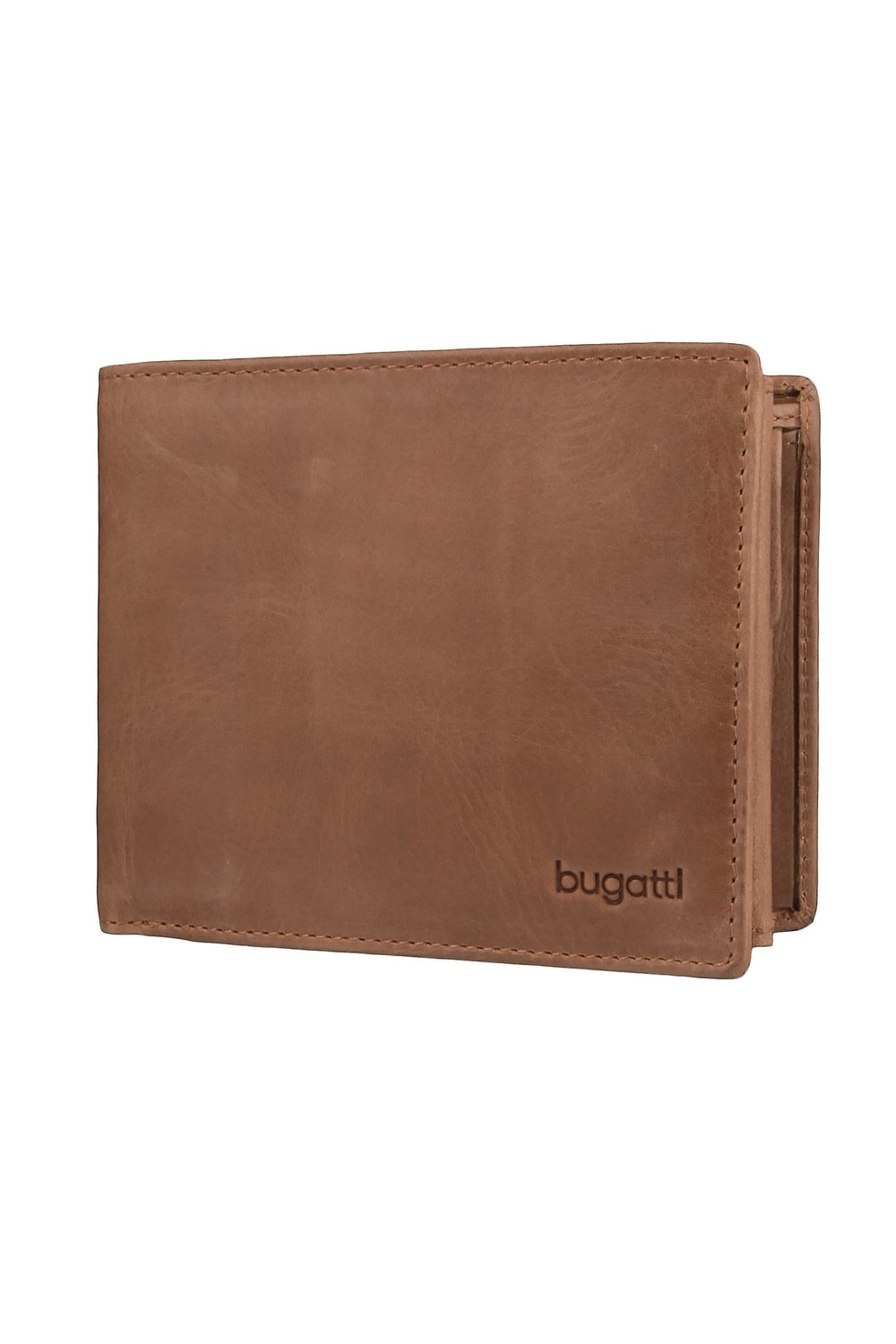 Portofel barbati, Bugatti, seria Volo 492177, piele naturala, cognac