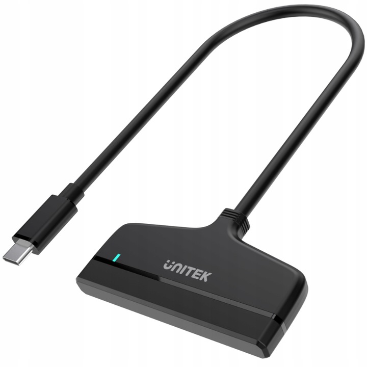 Unitek USB-C adapter, 3.1 SATA III Y-1096A egység, fekete