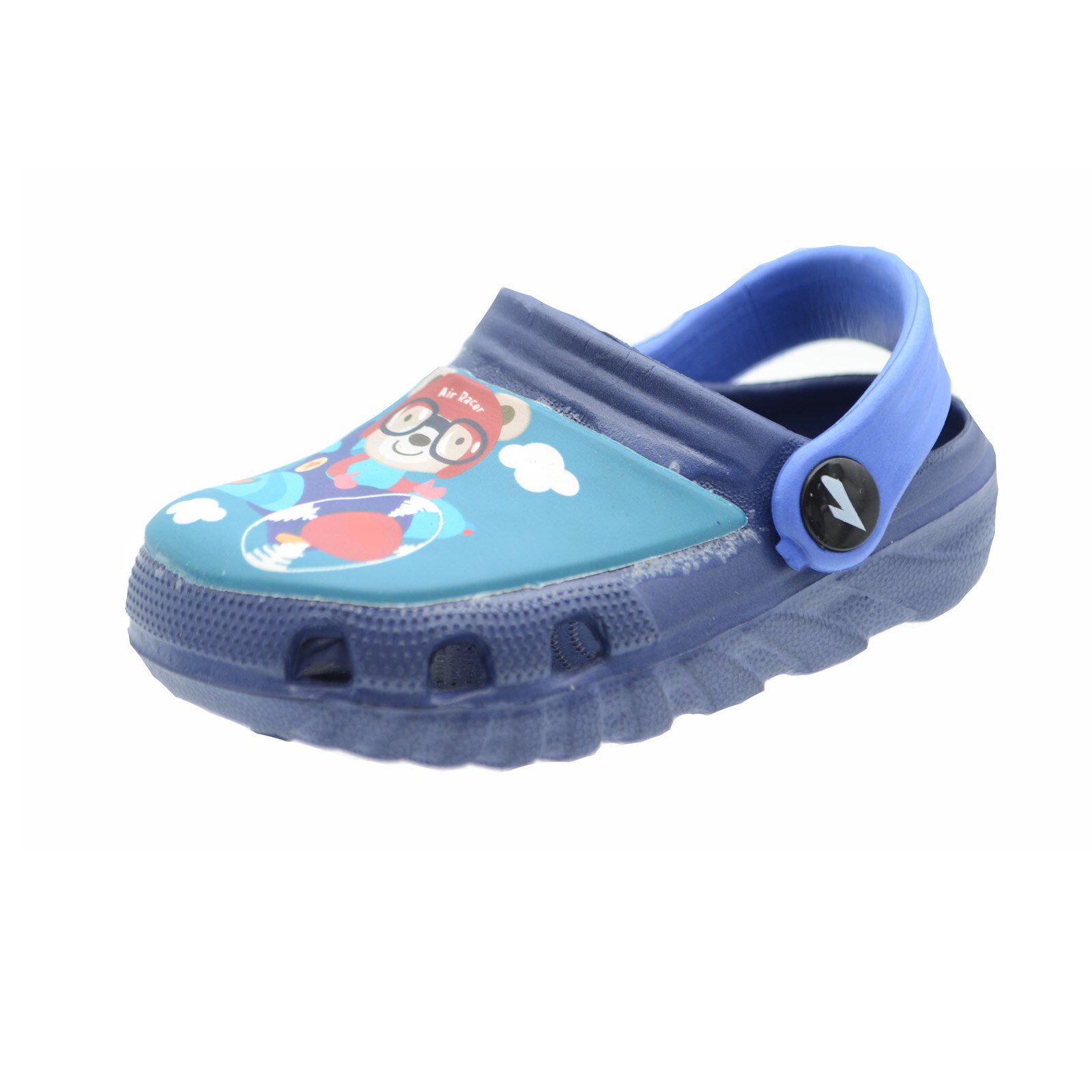 Papuci din spuma pentru baieti Mini Junior 6326-1, Bleumarin 57561