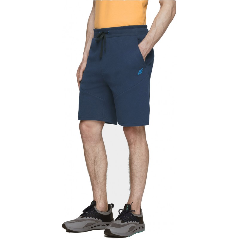Pantaloni scurti pentru barbati, 4F, model sport regular, bleumarin
