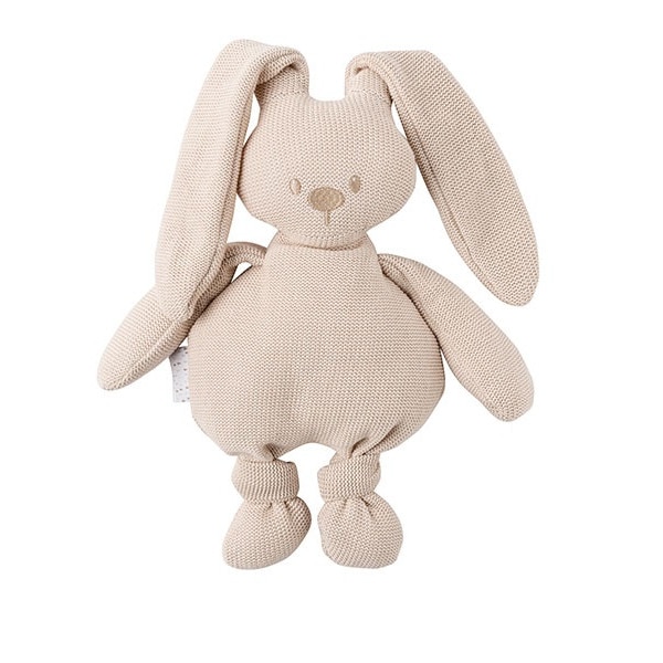 Jucarie de plus Nattou Iepuras Bej 36 cm