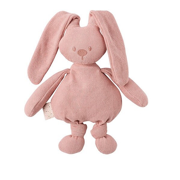 Jucarie de plus Nattou Iepuras Roz 36 cm