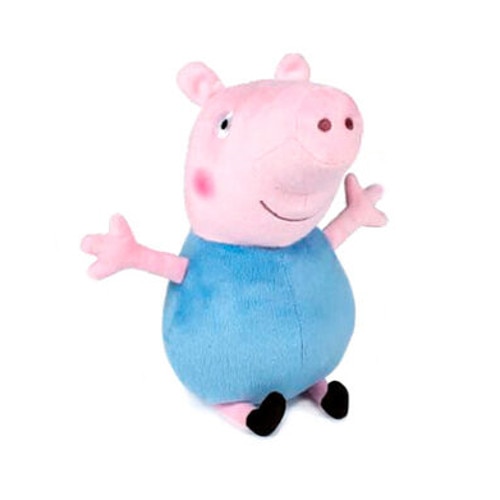 Jucarie de plus, Peppa Pig, Unicorns And Stars - Albastru, 20cm
