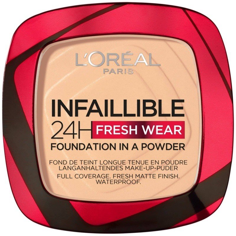 Pudra L'oréal, Infaillible 24h Fresh Wear, Nuanta 40 Cashmere, 9 gr